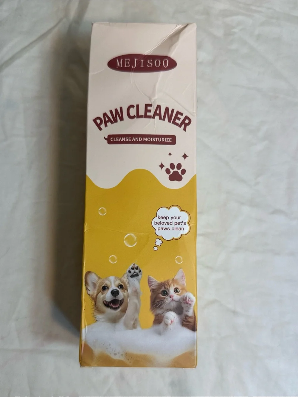 Paw Cleaner For Pets New In Box With Damaged Box